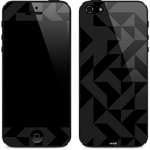 Black Geometric iPhone 5/5s/5SE Skin