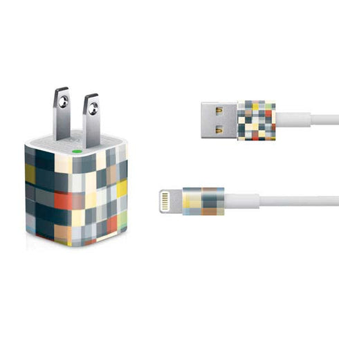 Chromatic 09 iPhone Charger (5W USB) Skin