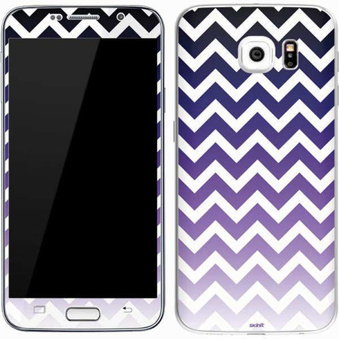 Chevron Purple Ombre Galaxy S7 Skin