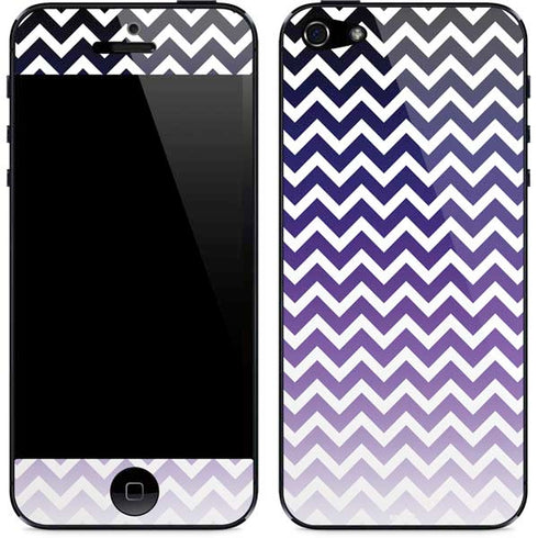 Chevron Purple Ombre iPhone 5/5s/5SE Skin