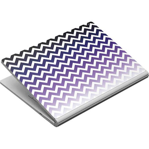 Chevron Purple Ombre Surface Book Skin