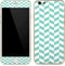 Blue White Chevron iPhone 6/6s Skin