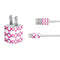 Chevron White Out iPhone Charger (5W USB) Skin