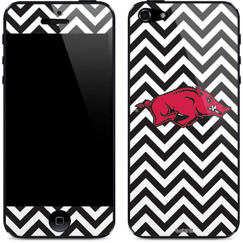 University of Arkansas-Fayetteville Chevron Print iPhone 5/5s/5SE Skin