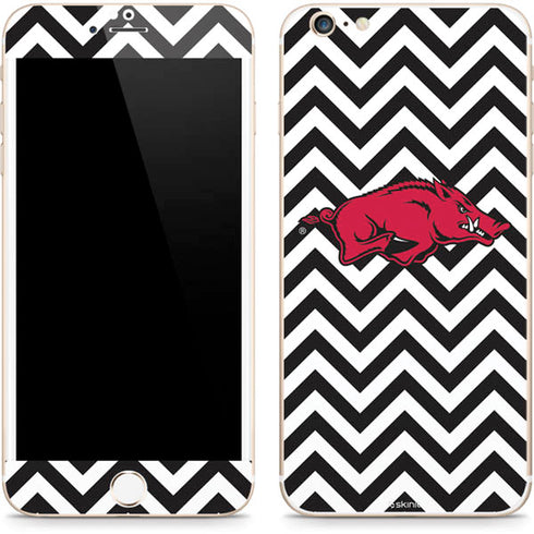 University of Arkansas-Fayetteville Chevron Print iPhone 6/6s Plus Skin