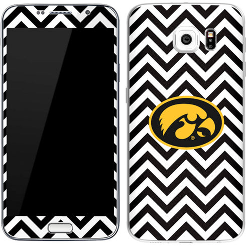 University of Iowa Hawkeyes Chevron Print Galaxy S7 Skin