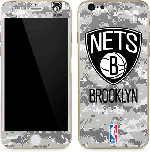 NBA Brooklyn Nets Digi Camo iPhone 6/6s Skin