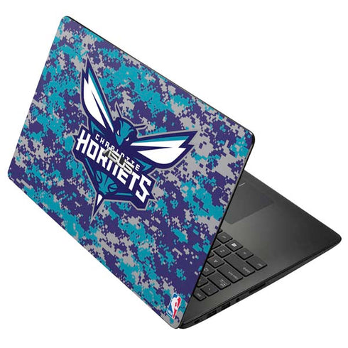 NBA Charlotte Hornets Digi Camo Asus X502CA 15.6 Skin