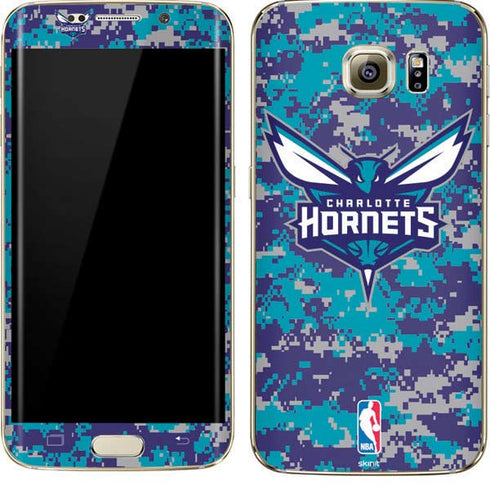 NBA Charlotte Hornets Digi Camo Galaxy S7 Edge Skin