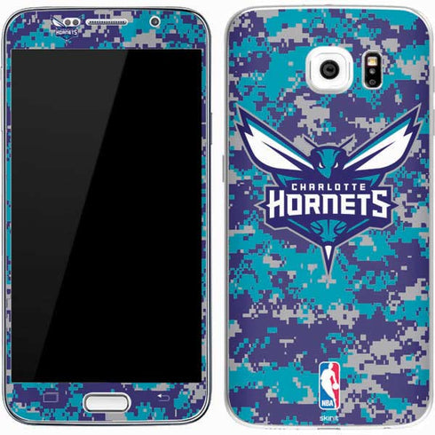 NBA Charlotte Hornets Digi Camo Galaxy S7 Skin
