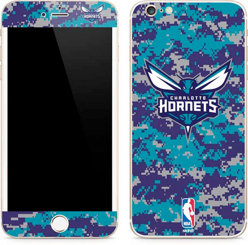 NBA Charlotte Hornets Digi Camo iPhone 6/6s Plus Skin
