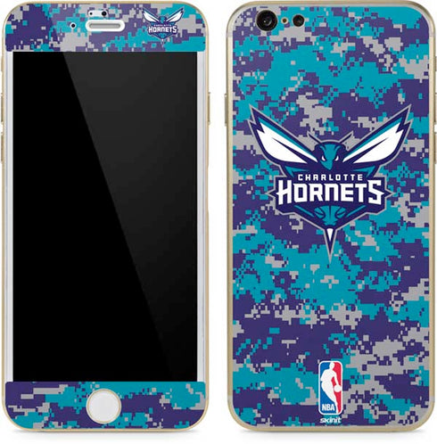 NBA Charlotte Hornets Digi Camo iPhone 6/6s Skin