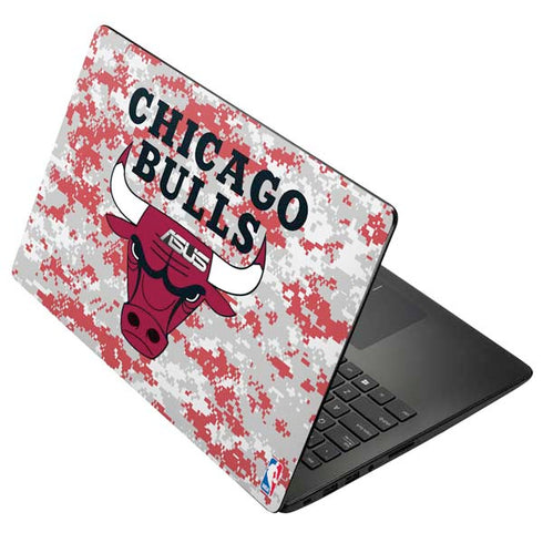 NBA Chicago Bulls Digi Camo Asus X502CA 15.6 Skin
