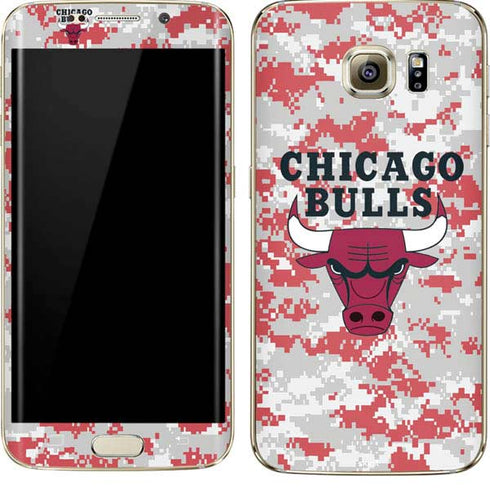 NBA Chicago Bulls Digi Camo Galaxy S7 Edge Skin
