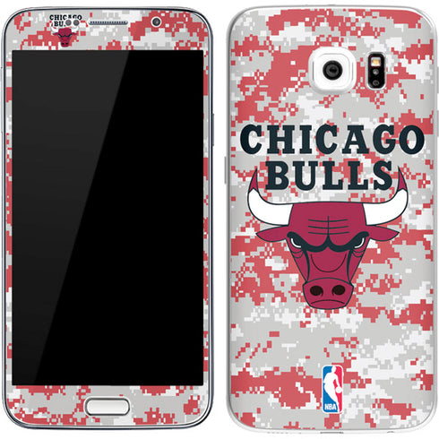 NBA Chicago Bulls Digi Camo Galaxy S7 Skin