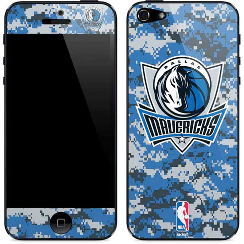 NBA Dallas Mavericks Digi Camo iPhone 5/5s/5SE Skin
