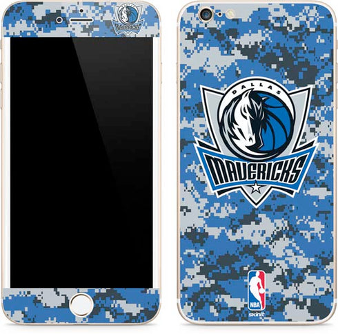 NBA Dallas Mavericks Digi Camo iPhone 6/6s Plus Skin