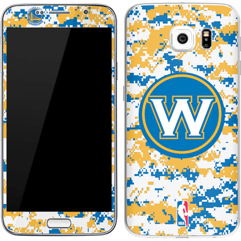 NBA Golden State Warriors Digi Camo Galaxy S7 Skin