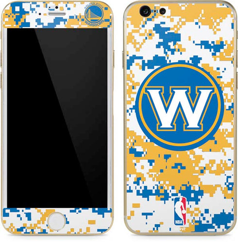 NBA Golden State Warriors Digi Camo iPhone 6/6s Skin