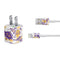 NBA Los Angeles Lakers Digi Camo iPhone Charger (5W USB) Skin