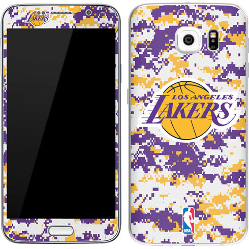 NBA Los Angeles Lakers Digi Camo Galaxy S7 Skin