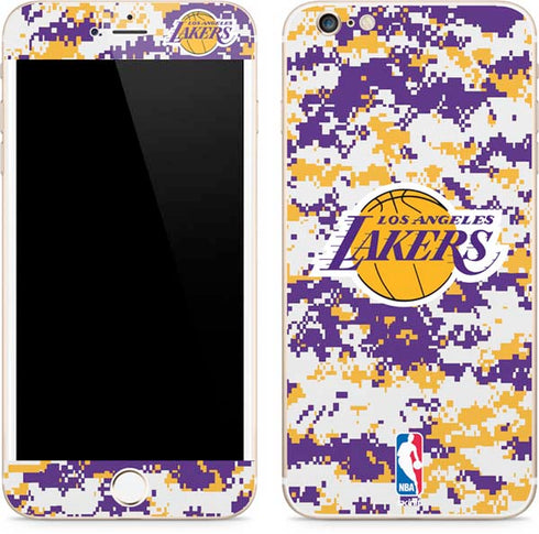 NBA Los Angeles Lakers Digi Camo iPhone 6/6s Plus Skin