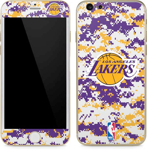 NBA Los Angeles Lakers Digi Camo iPhone 6/6s Skin