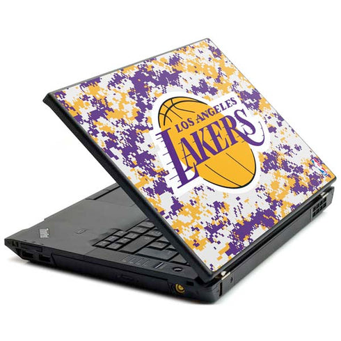 NBA Los Angeles Lakers Digi Camo Lenovo T420 Skin
