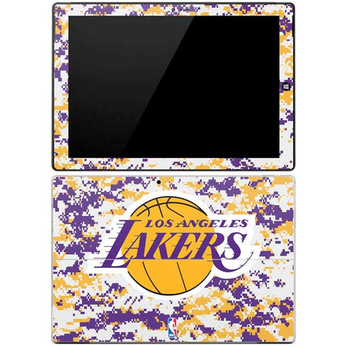 NBA Los Angeles Lakers Digi Camo Surface Pro 3 Skin