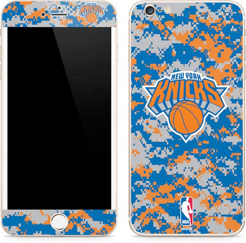 NBA New York Knicks Digi Camo iPhone 6/6s Plus Skin