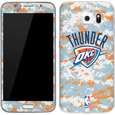 NBA Oklahoma City Thunder Digi Camo Galaxy S7 Skin
