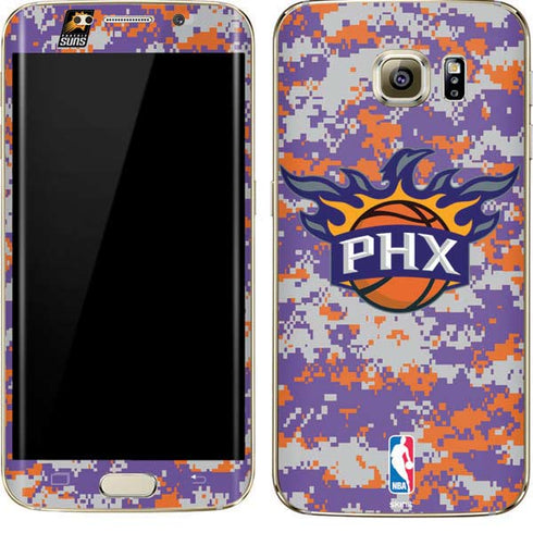 NBA Phoenix Suns Digi Camo Galaxy S7 Edge Skin
