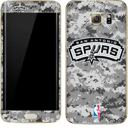 NBA San Antonio Spurs Digi Camo Galaxy S7 Edge Skin