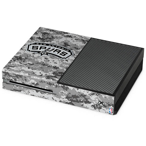 NBA San Antonio Spurs Digi Camo Xbox One Console Skin