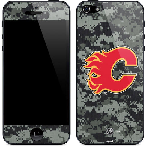 NHL Calgary Flames Camo iPhone 5/5s/5SE Skin