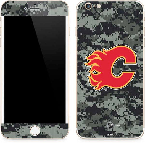 NHL Calgary Flames Camo iPhone 6/6s Plus Skin