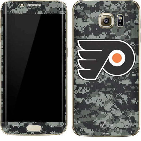 NHL Philadelphia Flyers Camo Galaxy S7 Edge Skin