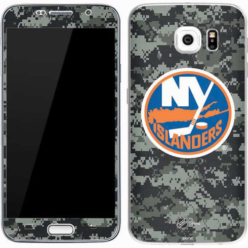 NHL New York Islanders Camo Galaxy S7 Skin