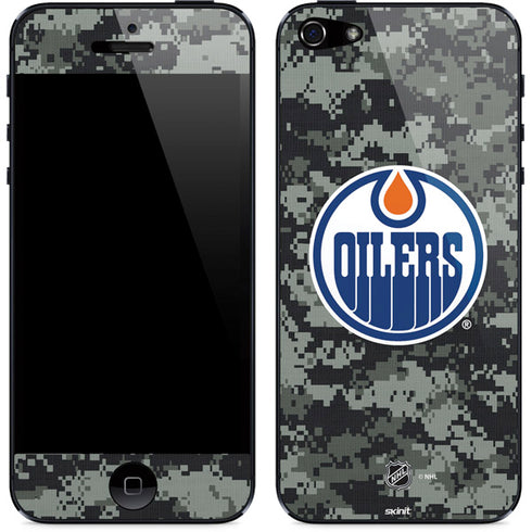 NHL Edmonton Oilers Camo iPhone 5/5s/5SE Skin