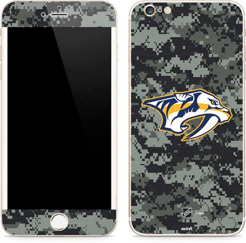 NHL Nashville Predators Camo iPhone 6/6s Plus Skin