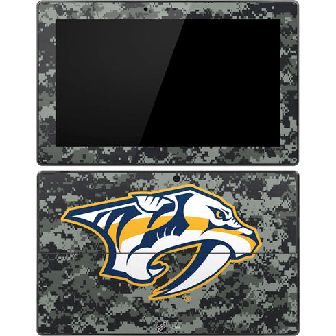 NHL Nashville Predators Camo Surface Pro Tablet Skin