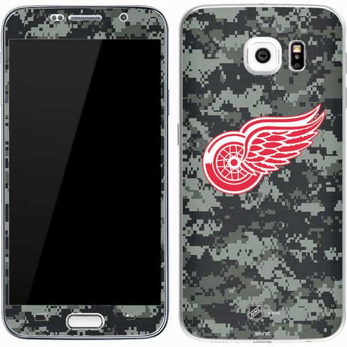 NHL Detroit Red Wings Camo Galaxy S7 Skin