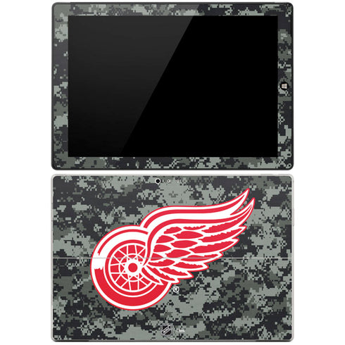 NHL Detroit Red Wings Camo Surface Pro 3 Skin