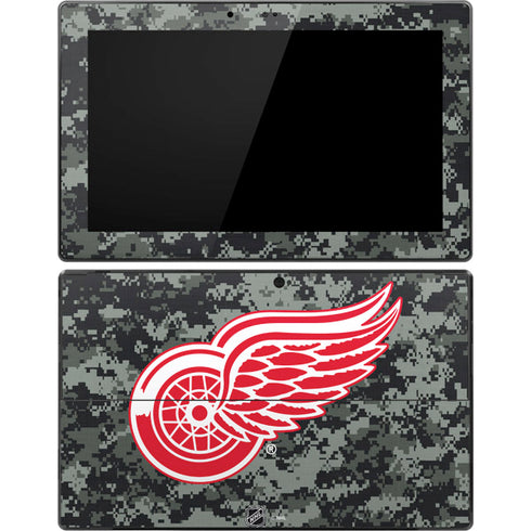 NHL Detroit Red Wings Camo Surface Pro Tablet Skin