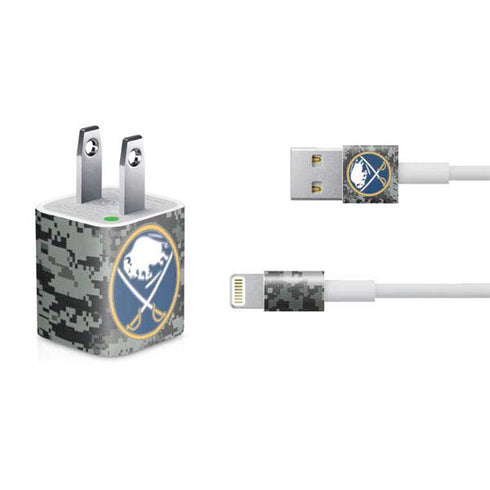 NHL Buffalo Sabres Camo iPhone Charger (5W USB) Skin
