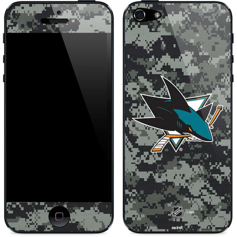 NHL San Jose Sharks Camo iPhone 5/5s/5SE Skin