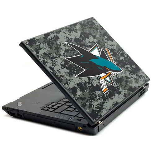 NHL San Jose Sharks Camo Lenovo T420 Skin