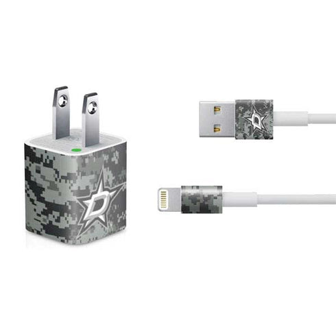NHL Dallas Stars Camo iPhone Charger (5W USB) Skin