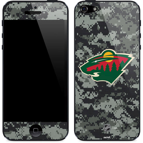 NHL Minnesota Wild Camo iPhone 5/5s/5SE Skin