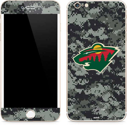 NHL Minnesota Wild Camo iPhone 6/6s Plus Skin